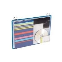 tarifold tindividual Prospekttschen mit 2 Ösen, DIN A4, blau Querformat, Inhalt: 5 Stück (354101)