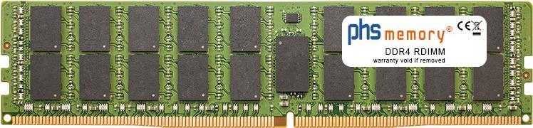 PHS-memory 128GB RAM Speicher kompatibel mit Supermicro SuperServer F618R3-FTPT+ DDR4 RDIMM 3DS 2933MHz PC4-23400-R (SP473648)