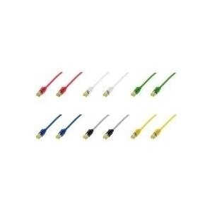 DIGITUS - Patch-Kabel - RJ-45 (M) - RJ-45 (M) - 2,0m - Paare in Metallfolie (PiMf) - CAT 6a - halogenfrei - Grau (DK-1643-A-020)
