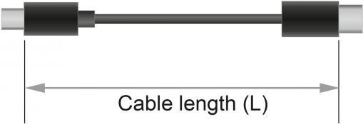 Cavo di prolunga Delock Displayport 1.2 4K 60Hz 15 m nero