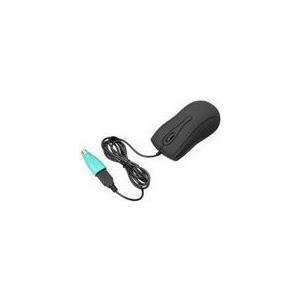 Targus USB Optical Mouse with PS/2 Adapter - Maus - optisch - 3 Taste(n) - verkabelt - PS/2, USB - Schwarz (AMU30EUZ)