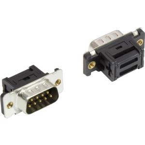 Alcasa ST-09KL 9-pin Sub-D Schwarz Drahtverbinder (ST-09KL)