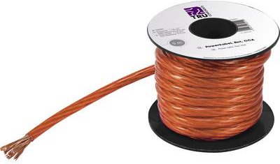 TRU COMPONENTS 1567037 Massekabel 1 x 25 mm² Rot, Transparent 5 m (1567037)