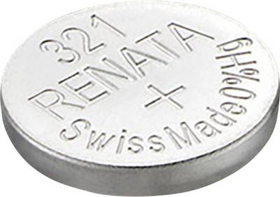 Renata SR65 Knopfzelle 321 Silberoxid 14.5 mAh 1.55 V 1 St. (321.CU MF)