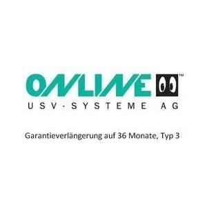 ONLINE USV-Systeme Online-USV - Serviceerweiterung - Austausch - 1 Jahr (3. Jahr) - für ZINTO D (WAR-EXT36-ZD)