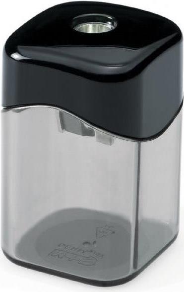 Möbius+Ruppert 0923 - 0000 Manueller Bleistiftspitzer Schwarz - Transparent (709230000)
