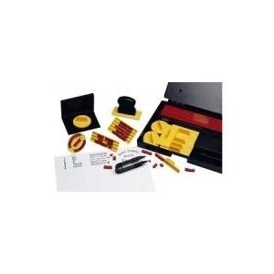 WEDO Typendruckerei mit 601 Stempeltypen Inhalt: 405 Stempeltypen inkl. Zahlen - Schrifthöhe: 4 mm (66 416)