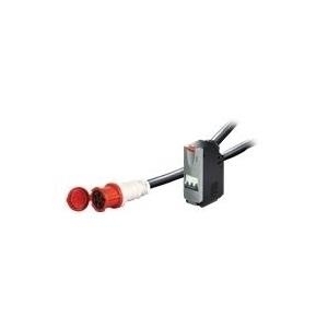 Schneider Electric APC IT Power Distribution Module - Sicherungsautomat (Plug-In-Modul) - Wechselstrom 400 V - 3 Phasen - output connectors: 1 - Grau, Schwarz (PDM3563IEC-500)