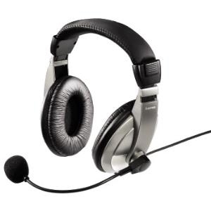 Hama PC Headset AH-100 - Headset - Full-Size - Schwarz, Silber (00053994) Hama PC Headset AH-100 - Headset - Full-Size - Schwarz, Silber (00053994)