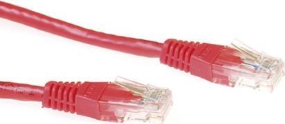 Cavo di rete rosso ACT CAT6A UTP 10 m 10 m Cat6a U/UTP (UTP) (IB3710)