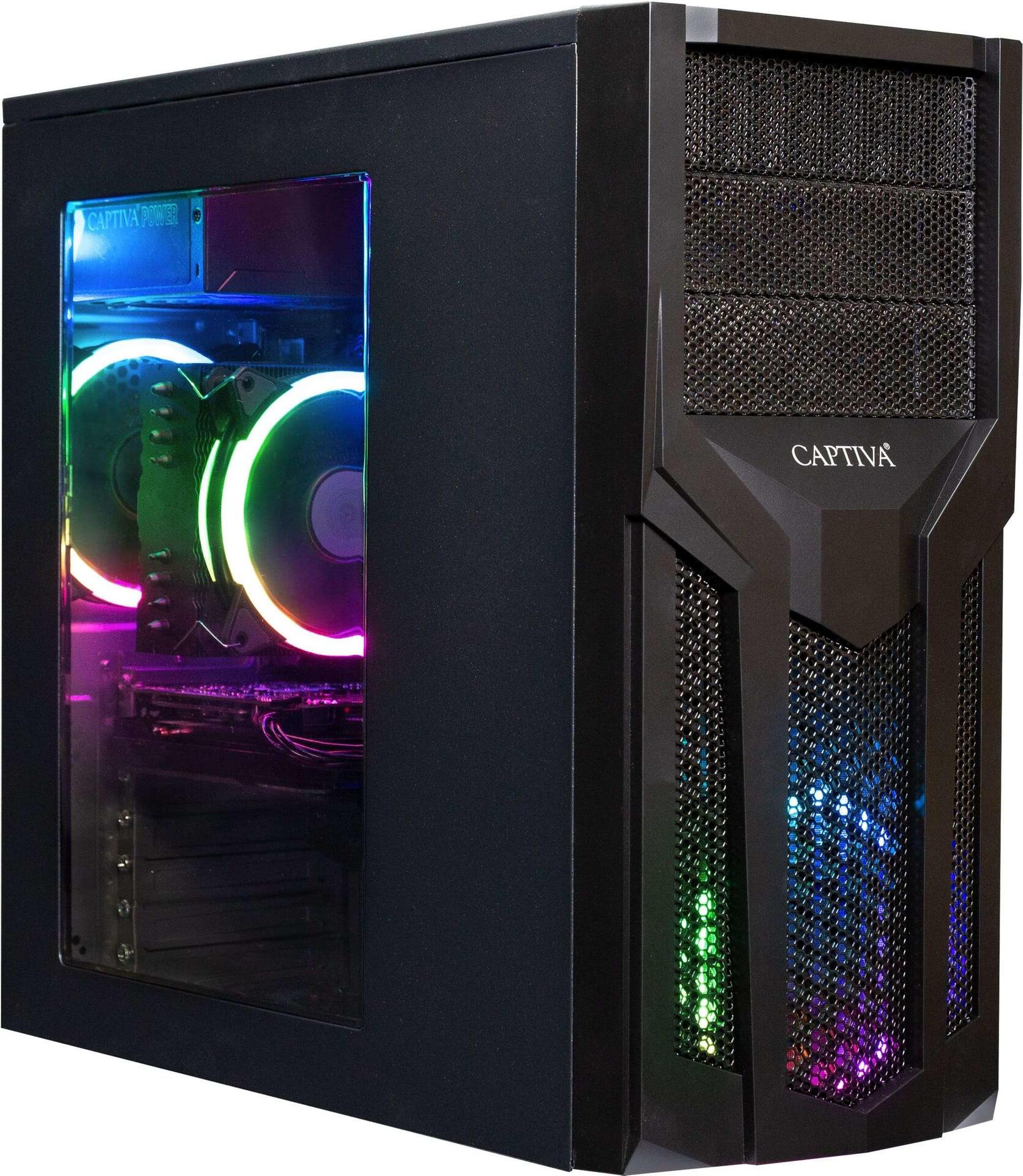 CAPTIVA Advanced Gaming I80-575 Intel® Core™ i5 16 GB DDR4-SDRAM 500 GB SSD NVIDIA GeForce RTX 4060 Ti (80575)