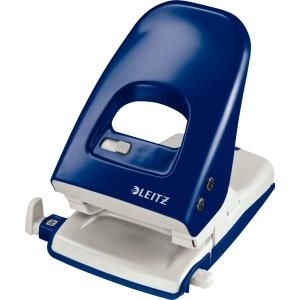 LEITZ Registraturlocher Nexxt 5138, blau Stanzleistung: 40 Blatt, Unterteil aus Metall, Kunststoff- (5138-00-35)