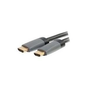 C2G Select High Speed HDMI with Ethernet - Video-/Audio-/Netzwerkkabel - HDMI - 28 AWG - HDMI, 19-polig (M) - HDMI, 19-polig (M) - 50cm - abgeschirmt - Schwarz (80550)