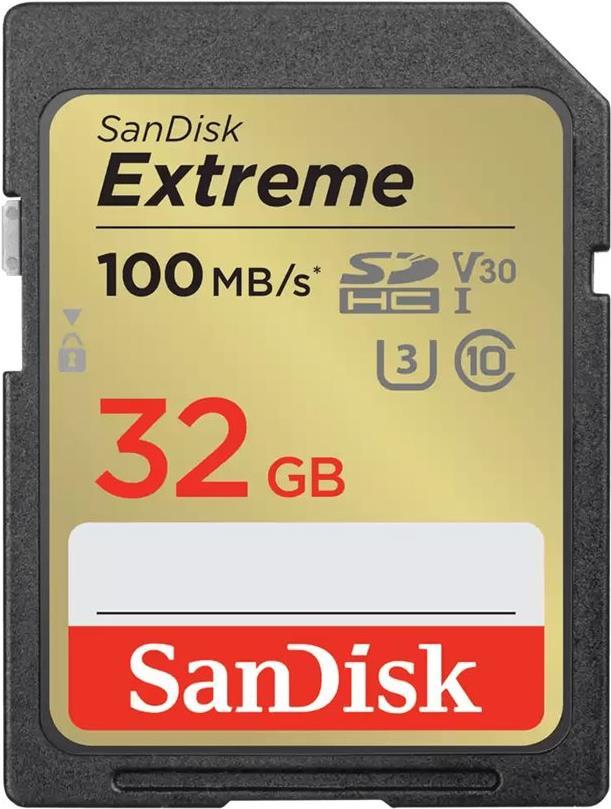 EXTREME PLUS 32GB SDHC MEMORY