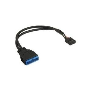 Cavo adattatore USB 2.0 a 3.0 int. - Scheda madre USB 2.0-USB 3.0 int. - 0,15 m