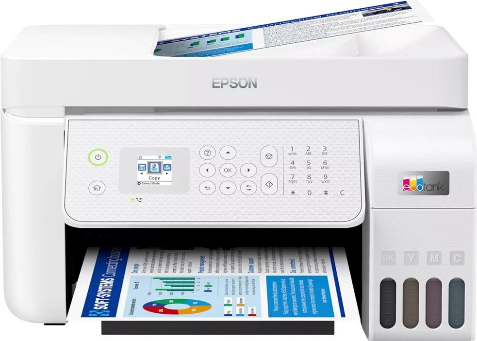 Epson EcoTank L5316 WiFi - A4-Multifunktionsdrucker mit Wi-Fi und kontinuierlicher Tintenzufuhr (C11CJ65413)