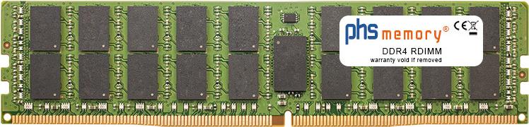 PHS-memory 128GB RAM Speicher kompatibel mit Dell PowerEdge R730 (Intel v3) DDR4 RDIMM 3DS 2933MHz PC4-23400-R (SP511776)