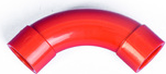 Bisson 90 DEGREE SWEEPING BEND RED (ABS001)
