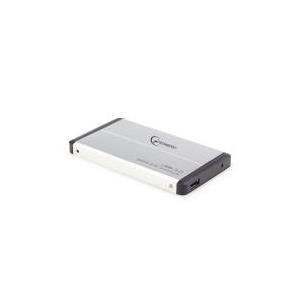 Gembird - Speichergehäuse - 2.5 (6.4 cm) - SATA 3Gb/s - USB 3.0 - Silber