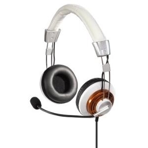 Hama PC Headset HS-320 - Headset - Full-Size - weiß, Gold Hama PC Headset HS-320 - Headset - Full-Size - weiß, Gold