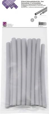 TRU COMPONENTS T1902CA035 Schrumpfschlauchsortiment Grau 6 mm Schrumpfrate:3:1 15 St. (T1902CA035)