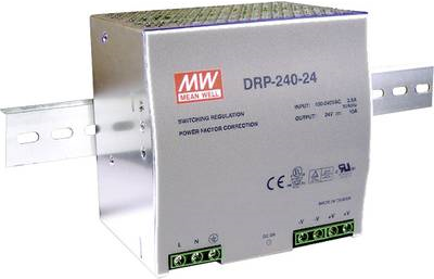 EFB-Elektronik GmbH Hutschienen-Netzteil 24 V DC, 10.0 A, 240 W, Mean Well, Universal AC Eingang/Full RangeSchutz: Kurzschluss / Überlastung / ÜberspannungZur Installation auf Hutschienen TS-35/7.5 oder 15Isolationsklasse IILED Pow (DRP-240-24)