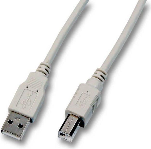 USB Anschlußkabel 0,5m A auf B, High Speed USB2.0 (K5255.0,5)