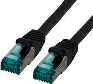 M-Cab 3910 cavo di rete Nero 20 m Cat6a SF/UTP [S-FTP] (CAT6A SFTP RJ45 LSZH 20M BK - 10GBIT PATCH CABLE CU SHIELDED)