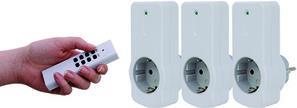REV Telecontrol Funksteckdosen Set 1+3 Aktion Netzstecker-Adapter (00834514)