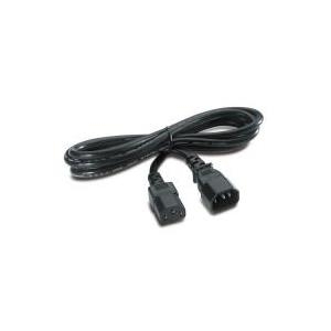 Schneider Electric APC - Stromkabel - IEC 60320 C13 bis IEC 60320 C14 - 2.4 m - Schwarz - für P/N: SMX3000RMHV2UNC, SUA2200RMXLI3U, SUA3000I, SUA3000R2IX322, SUA750IX38, SURT3000XLI/S (AP9870)