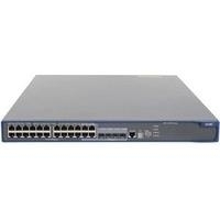 Hewlett-Packard HP A5120-24G-PPoE+ SI Switch - Switch - L4 - verwaltet - 24 x 10/100/1000 + 4 x SFP - an Rack montierbar - PoE (JG092A)