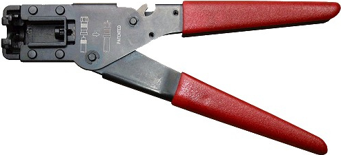 Kreiling Technologien C 7 CK Kabel-Crimper Schwarz - Rot (C 7 CK)