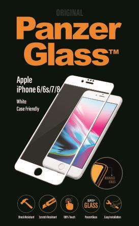 PanzerGlass - Bildschirmschutz - weiß - für Apple iPhone 6, 6s, 7