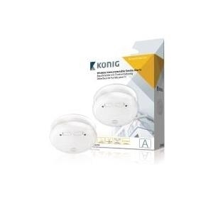 Nedis König SAS-SA200 - Rauchmelder - 433.92 MHz - battery powered - 1 Stück (SAS-SA200)