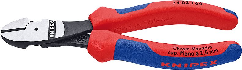 Tronchese laterale KNIPEX elettrico 160 mm