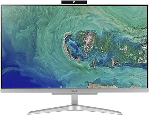 Acer Aspire C 24 C24-320 - All-in-One (Komplettlösung) - 1 x A9 9425 / 3.1 GHz - RAM 8 GB - SSD 256 GB - Radeon R5 - GigE - WLAN: 802.11a/b/g/n/ac, Bluetooth 4.2 - Win 10 Home 64-Bit - Monitor: LED 60.5 cm (23.8) 1920 x 1080 (Full HD)