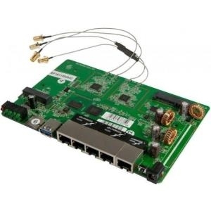 ALLNET ALL-WR1200AC_WRT_PCB_ONLY Dual-Band (2,4 GHz/5 GHz) Gigabit Ethernet Grün - Grau WLAN-Router (ALL-WR1200AC_WRT_PCB_ONLY)