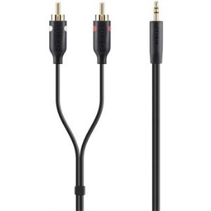 Belkin - Audiokabel - RCA x 2 (M) bis Stereo Mini-Klinkenstecker (M) - 5 m - Doppelisolierung