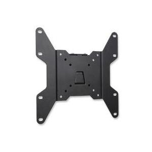 Manhattan - Befestigungskit (Wandmontage) für LCD-Display - ultraslim - Schwarz - Bildschirmgröße: von 43.2 - 94 cm (17 - 94,00cm (37))- Montageschnittstelle: 75 x 75 mm, 100 x 100 mm, 200 x 100 mm, 200 x 200 mm (423731)