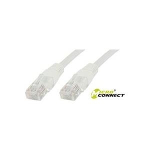 MicroConnect - Netzwerkkabel - RJ-45 (M) bis RJ-45 (M) - 40 cm - UTP - CAT 6 - halogenfrei, verseilt - weiß