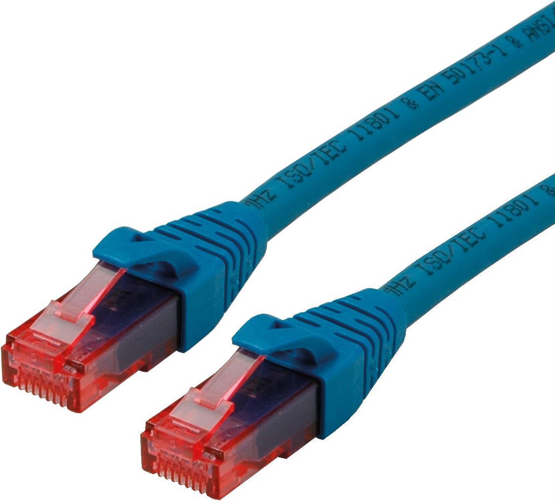 ROLINE 21.15.2543 cavo di rete Blu 3 m Cat6 U/UTP [UTP] (Roline CAT6 UTP CU LSZH Ethernet Cable Blue 3m)