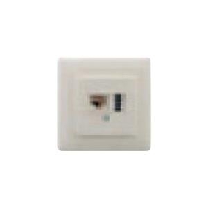 ZE Kommunikationstechnik Kombidose IAE/UAE 8(6)-TAE 6 F+N - Anschlussdose, unterputz - TAE-F+N, RJ-45 (6-polig) - Pure White, RAL 9010 (1-579.23.1.71)