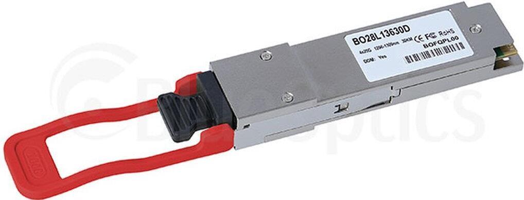 Reti Palo Alto compatibili PAN-QSFP28-100GBASE-ER4 BlueOptics BO28L13630D Ricetrasmettitore QSFP28 LC-Duplex 100GBASE-ER4L Fibr