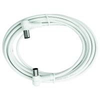 AXING premium-line BAK 503-96 - cavo di prolunga per antenna - connessione IEC femmina a connessione IEC maschio - 5 m - scherm