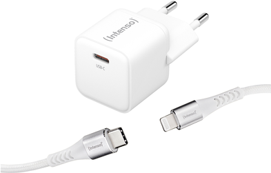 Adattatore di alimentazione Intenso USB-C da 30 W con cavo Lightning (7803052)