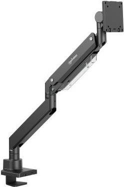 Manhattan 462594 Supporti a parete per TV 144,8 cm [57] Scrivania Nero (TV/MONITOR DESK MOUNT GAS FULL - MOTION 42IN CCLAMP/GRO