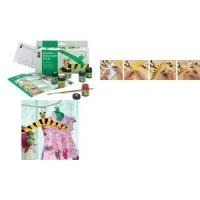 Marabu Acrylfarbe Decormatt, Starter Set Inhalt: 6 Gläser à 15 ml, sortiert in den Farben mittelgelb (140100087)