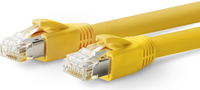 VivoLink PROCAT100 Netzwerkkabel 100 m Cat6a F/FTP (FFTP) Gelb (PROCAT100)