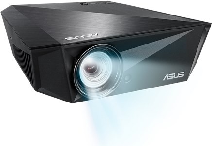 ASUS F1 - DLP-Projektor - RGB LED - tragbar - 3D - 1200 lm - Full HD (1920 x 1080) - 16:9 - 1080p - Short-Throw Fixed-Objektiv - 802.11ac drahtlos