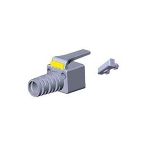SACON EasyLan DualBoot LED - Farbcodierung für Stecker - Schwarz (Packung mit 100) (442606)